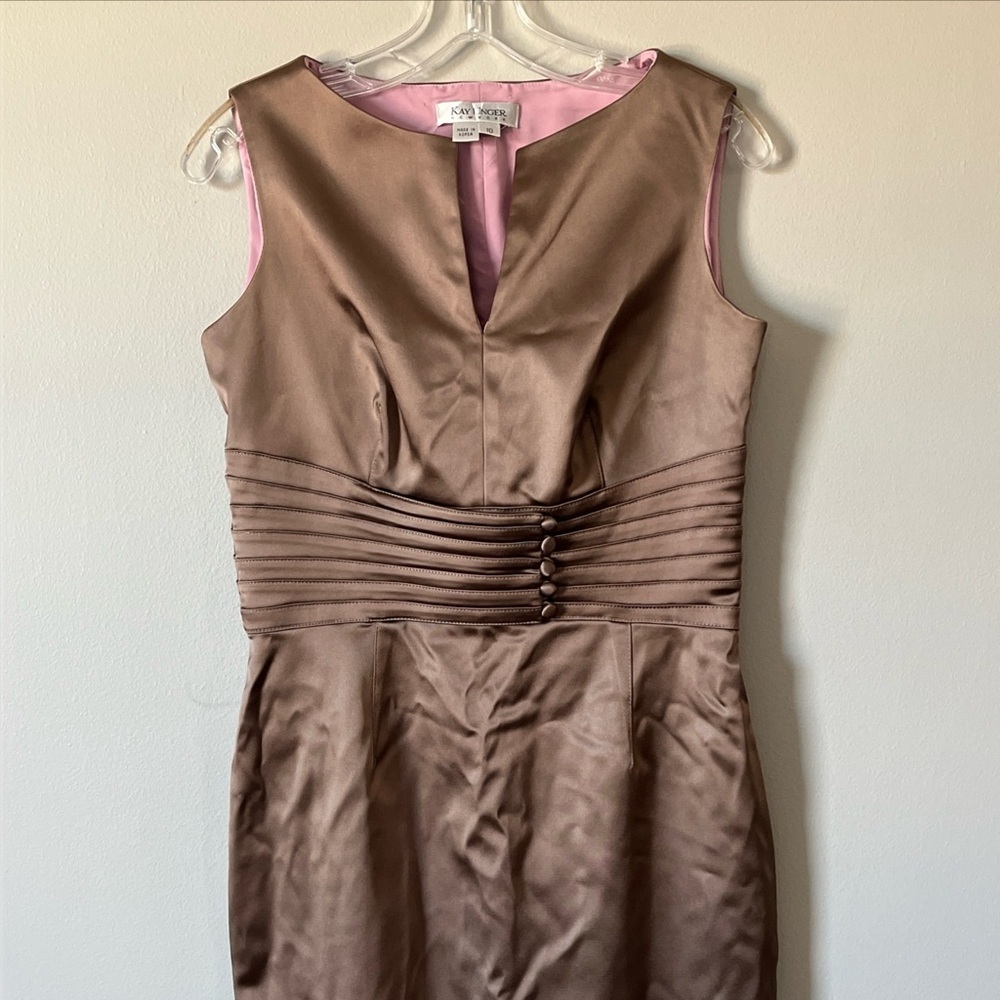 Kay Unger Sleeveless Party/Cocktail Dress Size 10 Lined